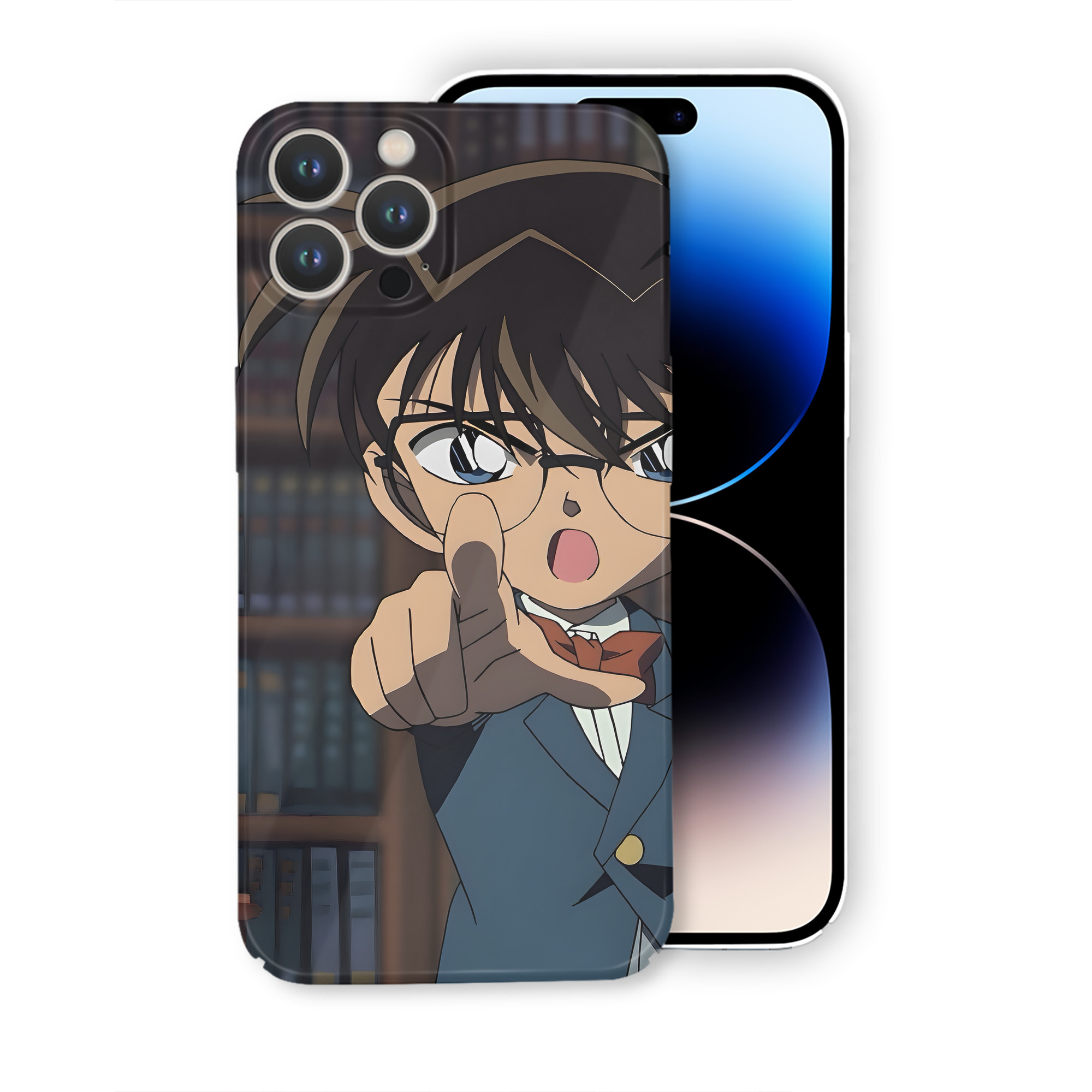 （画像用） 名探偵コナン Detective Conan 【iPhone 14シリーズ対応】ハードケース